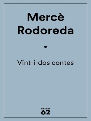 cover image of Vint-i-dos contes